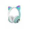 Наушники CAT с кошачьими ушками STN-28 Bluetooth (Розовый,Синий,Бирюза,Сиреневый)(60)