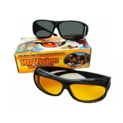 Антибликовые очки для водителя HD Vision 2 пары День + Ночь LK2303-28 (200)