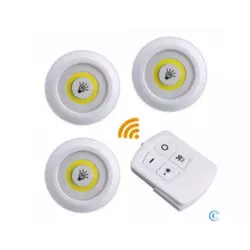 Комплект LED светильников с пультом и таймером LED light with Remote Control Set (3 светильника) LK2303-16 (100)