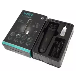 Машинка для стрижки волос VGR V-015 Professional Black аккумуляторная, 1000 мАч, 5 Вт (60)