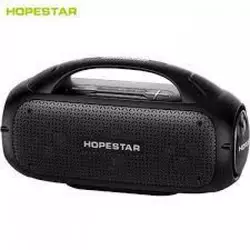 Колонка Hopestar A50, портативный басс динамик с микрофоном, мощная Bluetooth колонка 80 Вт с ручкой (6)