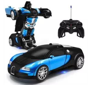 Трансформер машинка Bugatti Car Robot TT663 (БОЛЬШАЯ!) 30 СМ! (18)