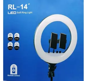 Лампа кольцевая RL-14  (10)