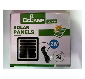 Портативная солнечная панель CCLamp CL-620 2W (120)
