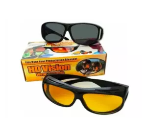 Антибликовые очки для водителя HD Vision 2 пары День + Ночь LK2303-28 (200)